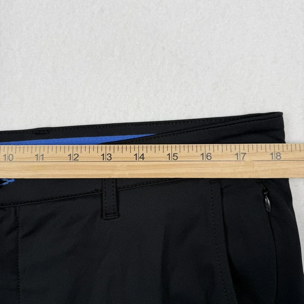 Twillory Pants Mens 36x30 Black Technical Fabric Stretch Chino Golf Travel - Picture 5 of 9
